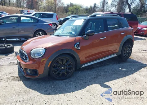 2017 Mini Countryman Cooper S из США, поврежденный, VIN WMZYT3C34H3D98392